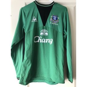 EVERTON TIM HOWARD 2009-10 LE COQ GOALKEEPER JERSE